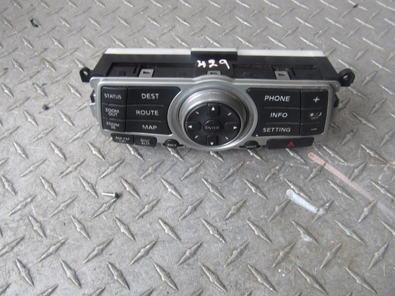 08 INFINITI G35 AM FM /DISC AUX/PHONE SETTING 3.5L 6CYL