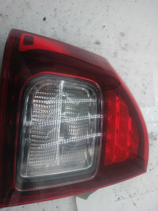 2014 Jeep Compass Left Tail Light Assembly Blue - Scuffs & Scratches, Used