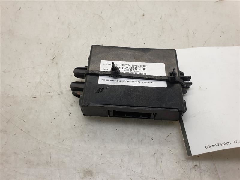 11-17 TOYOTA TUNDRA 5.7L 2WD AT CHASSIS ECM IMMOBILIZER CONTROL MODULE ASSEMBLY