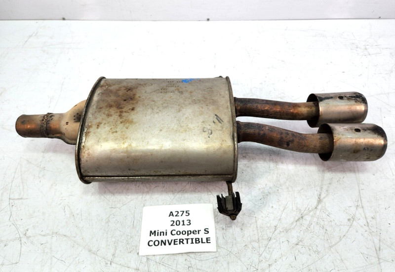 ✅ 11-15 OEM Mini Cooper S R57 Rear Exhaust System Tail Pipe Muffler