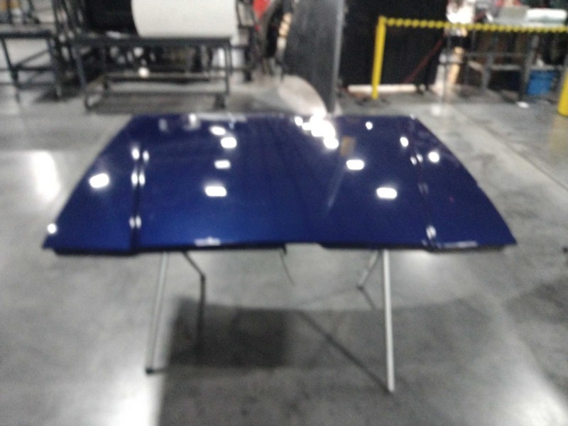 2004 Mercury Grand Marquis Blue Hood Panel OEM 6W7Z16612A 4DR SED BLU