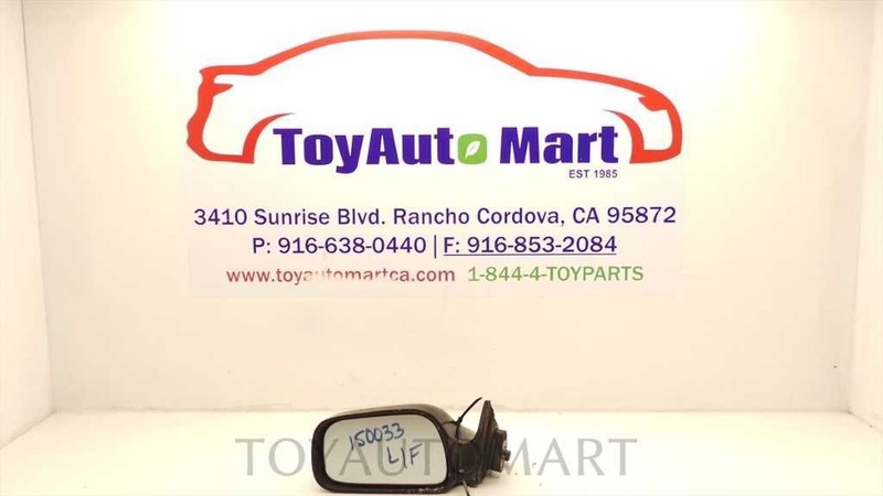 92-94 TOYOTA CAMRY PASSENGER SIDE RIGHT SIDE VIEW MIRROR ASSEMBLY