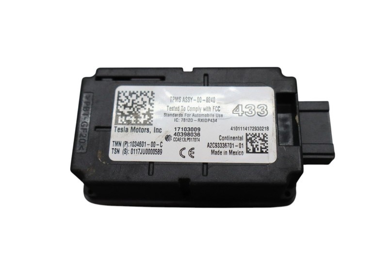 12-20 Tesla Model S X Tire Pressure Monitor System Control Module 103460100C OEM