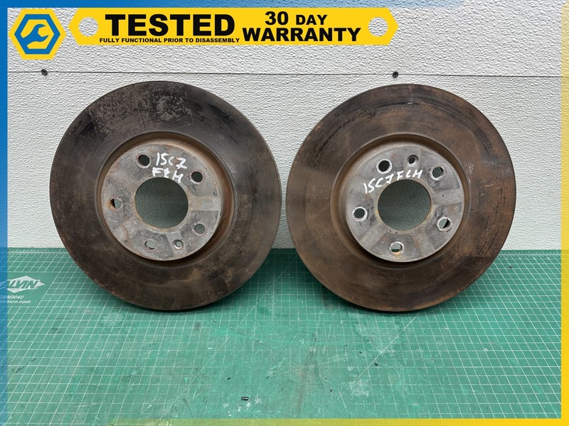 15-19 Chevy Corvette C7 FRONT LEFT & RIGHT BRAKE DISC ROTOR SET OEM