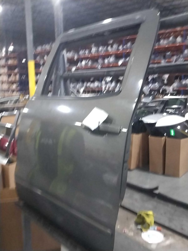 2017 Chevrolet Silverado 1500 Left Rear Door Grey 383991 87K Miles Used