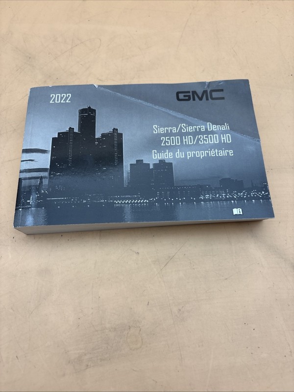 2022 GMC SIERRA/SIERRA DENALI 2500HD / 3500HD Owners Manual With Free shipping