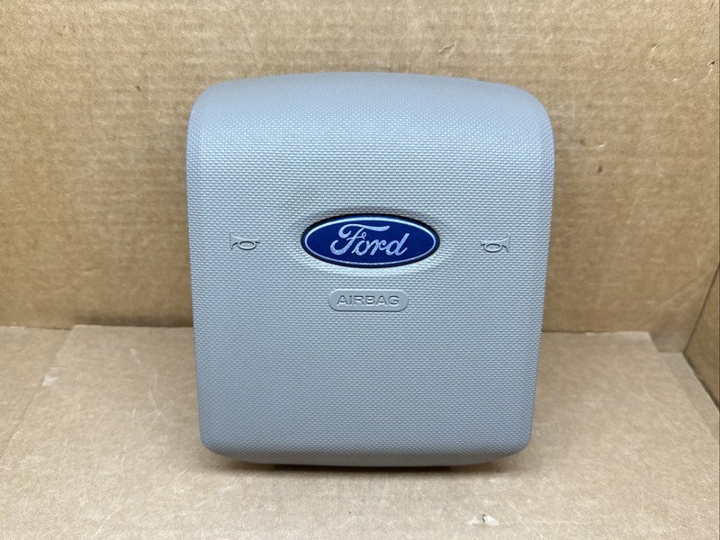 07-14 FORD EXPEDITION LEFT DRIVER SIDE STEERING WHEEL AIRBAG AIR BAG STONE GRAY