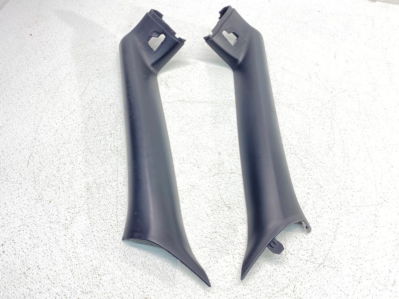 03-08 BMW E85 Z4 Convrible Front A Pillar Column Trim Cover Black Set 69K OEM✅