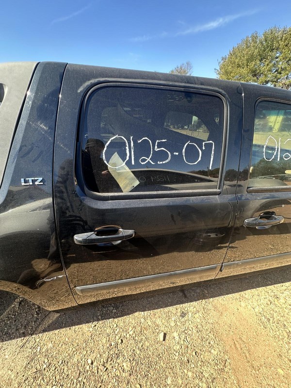 2007-2013 CHEVY AVALANCHE 1500 REAR RIGHT SIDE DOOR SHELL PANEL BLUE OEM