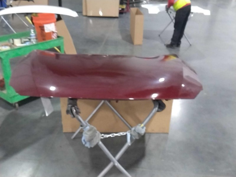 2017 Nissan Maxima Hood Panel OEM Red 651004RA0A 4DR SED 122K Miles