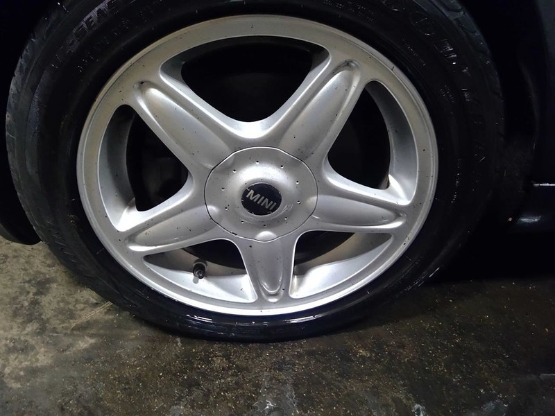 Rim Wheel Coupe 16x6-1/2 5 Spoke Star Design Silver Fits 07-14 MINI COOPER 17608