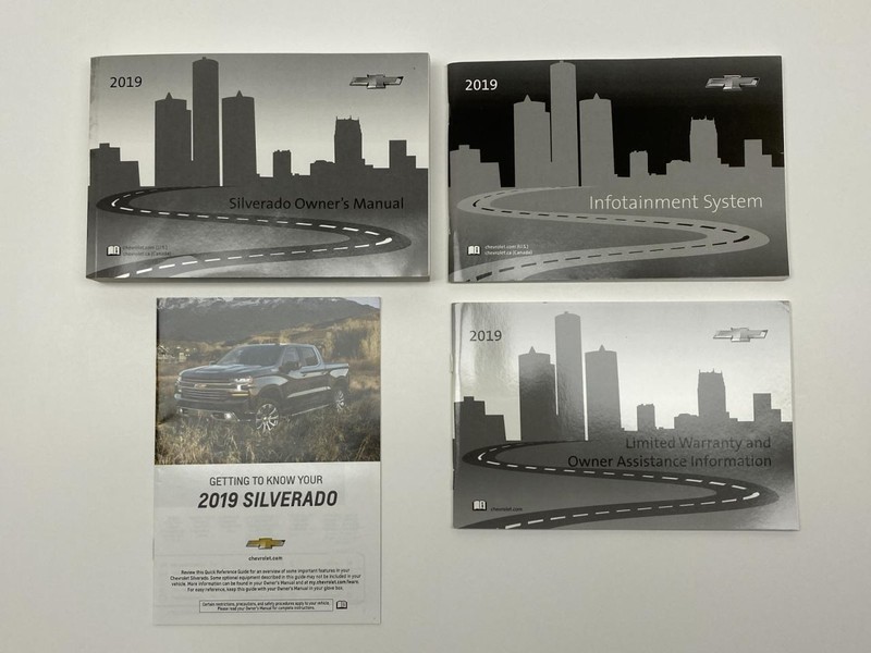 Owners Manual 2019 Chevrolet Silverado 86652