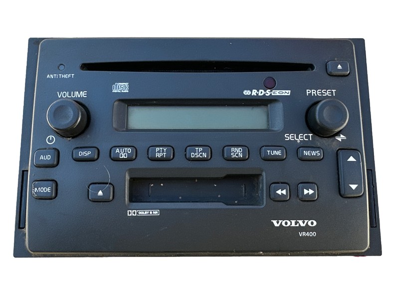 ✅04-08 VOLVO VNL 2 GEN SEMI TRUCK DASHBOARD CD TAPE RADIO PLAYER VR400 OEM ✅
