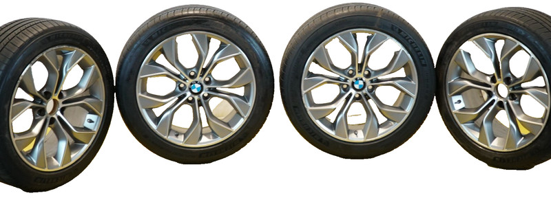 🔅2014-2018 BMW OEM. WHEEL RIM 6862890+WHEEL MICHELIN M+S 245*445ZR19 102Y 7/32