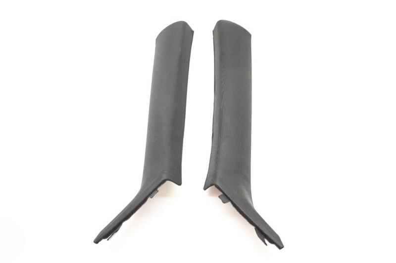 15-20 BMW M4 Coupe 3.0L Black Left and Right Front Interior A Pillar Trim