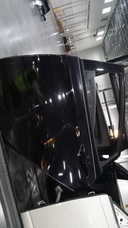 2016 Hyundai Accent Left Rear Door Black 148594 Used 44K Miles OEM Replacement