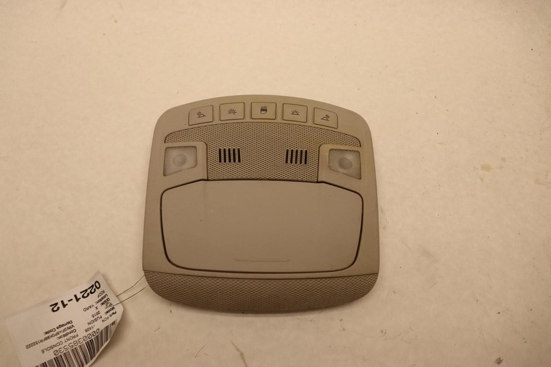 2013-2016 FORD FUSION FRONT OVERHEAD CONSOLE DOME LIGHT READING MAP OEM
