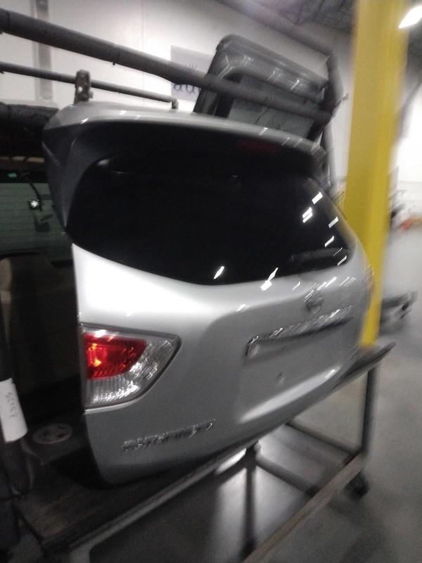 Used Deck Lid fits: 2016 Nissan Pathfinder manual lift w/o rear view camera Grad