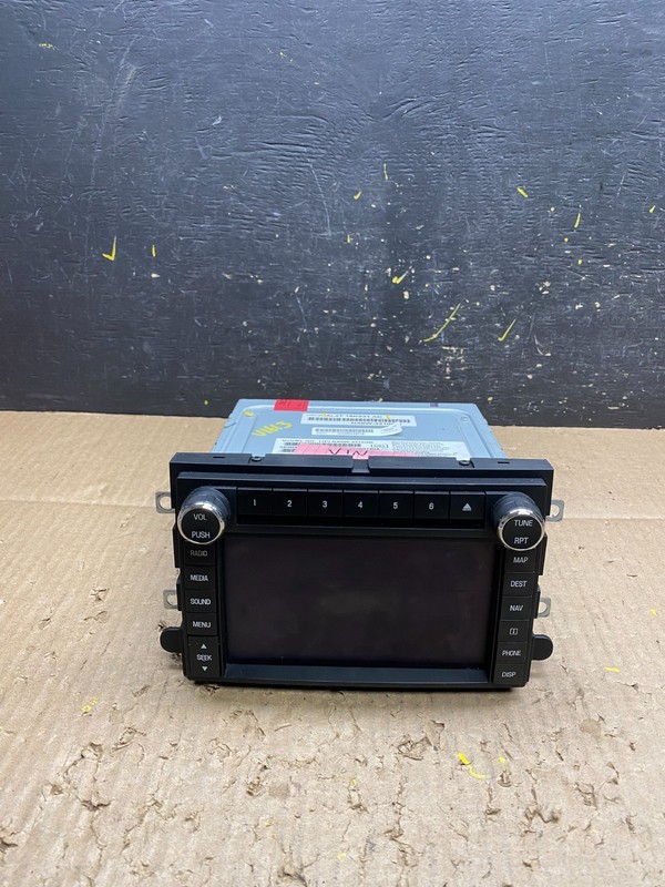 2010 Mercury Mountaineer Single Disc CD Navigation Player Radio Stereo v1613 DG