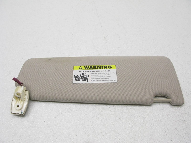 10-17 BMW F07 535i 550i GT GRAN TURISMO WINDSHIELD SUN VISOR LEFT OEM 100323