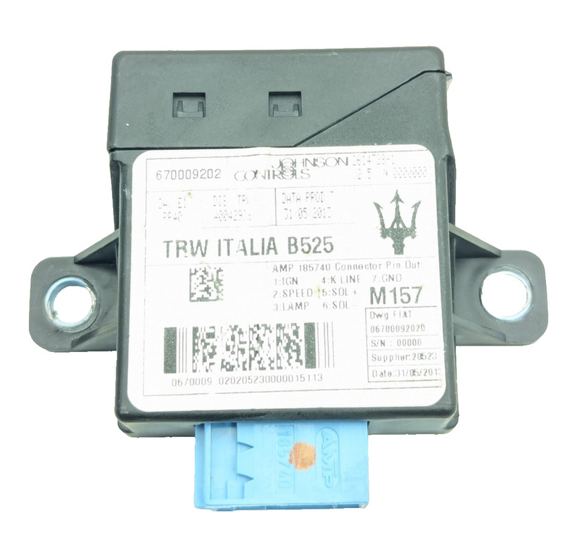 14-17 Maserati Quattroporte Power Steering P/S Control Module Unit 670009202