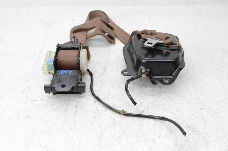 1990-1996 Nissan 300ZX Z32 2+2 Passenger Right Front Brown Seat Belt