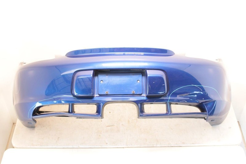 09-12 Porsche CAYMAN 2.7L Blue Rear Bumper Cover *PARTS ONLY*