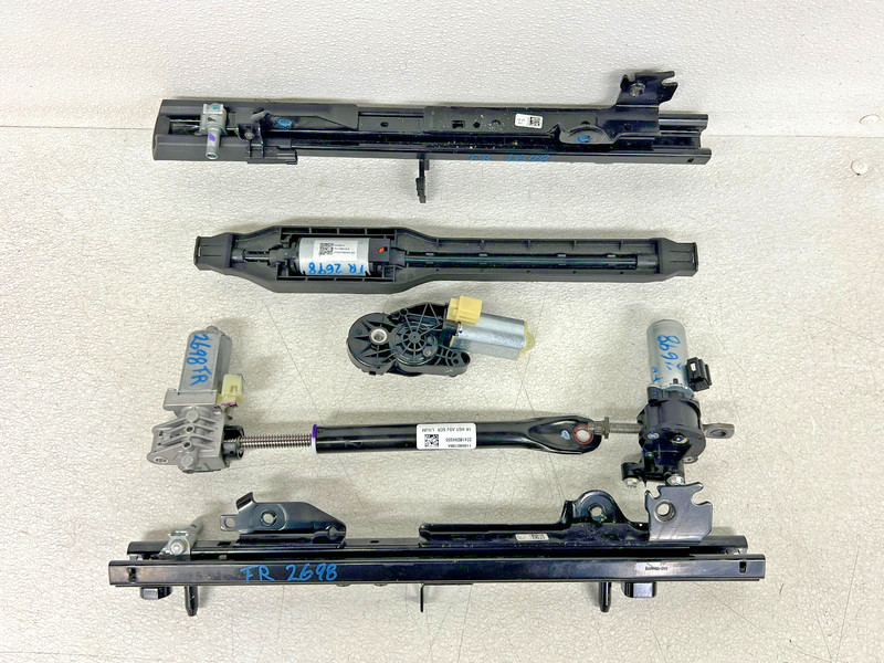 ⭐2017-2023 TESLA MODEL 3 FRONT RIGHT SEAT TRACK RAIL ADJUST & MOTOR SET LOT2698