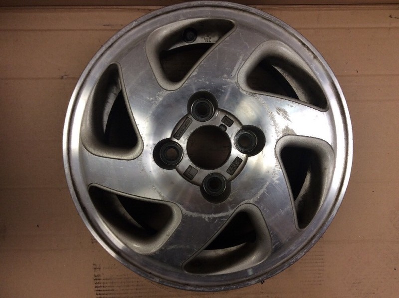 92 93 94 95 Civic Left Aluminum Alloy Wheel Rim 13x5J 6 Spoke Used OEM