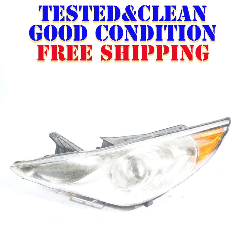 11 12 13 14 HYUNDAI SONATA HEADLIGHT LEFT DRIVER SIDE OEM