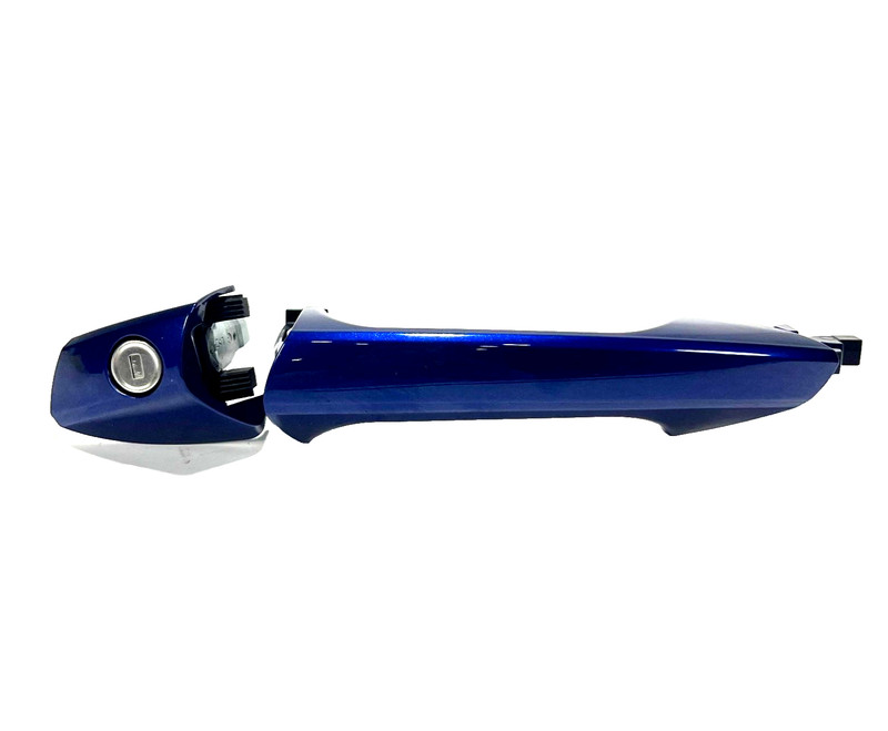 📌 2008-2020 MERCEDES SLC300 FRONT LEFT DOOR HANDLE BLUE [ Paint Code 896 ] OEM