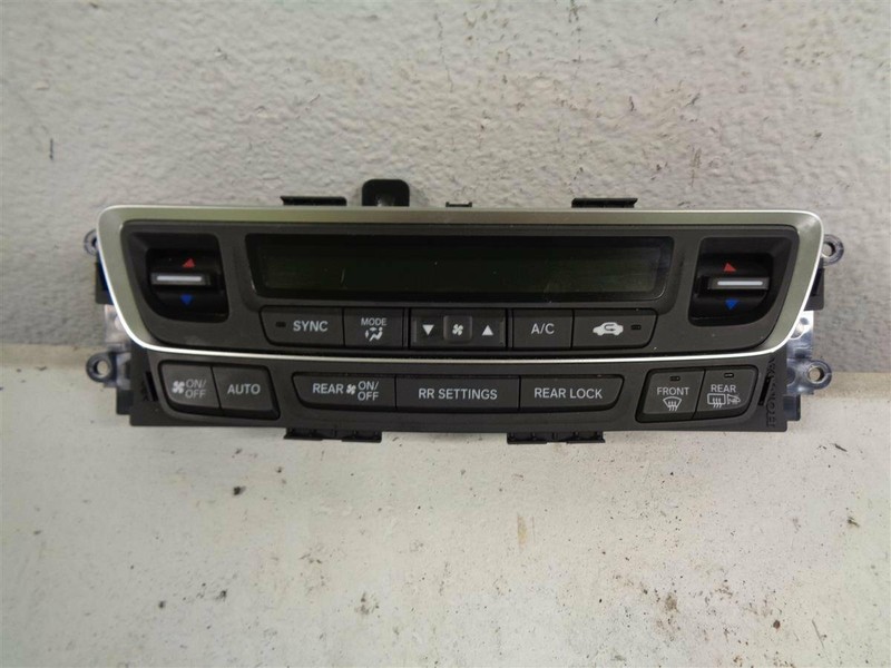 17 18 Honda Pilot Ex Ex-L Temperature Ac Heater Climate Control 79600-Tg7-A62z