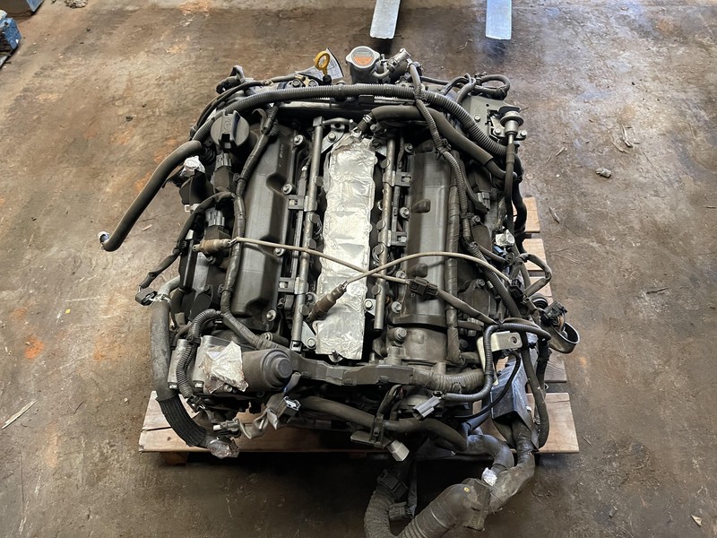 2012-2020 NISSAN 370Z 3.7L VQ37VHR VQ37 ENGINE MOTOR AS IS DAMAGED