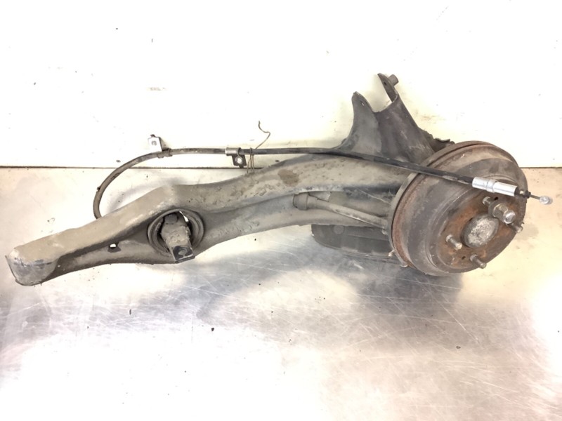 88-91 Civic Left Rear Lower Control Trailing Arm Drum Knuckle Spindle Hub Cable