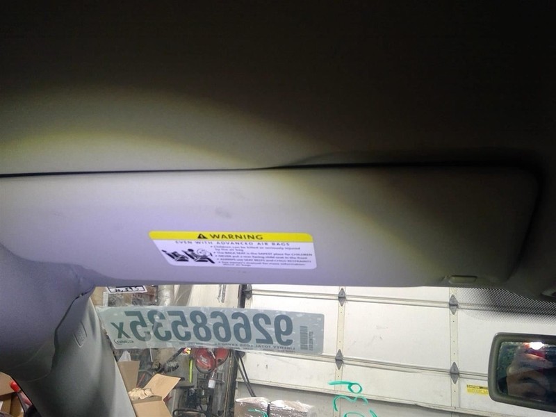 Driver Sun Visor Illuminated Germany Built VIN W Fits 09-18 TIGUAN 1721454