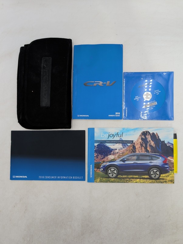 2016 Honda CRV CR-V Owners ManualShipping CD Set EX LX EX-L SE With Case