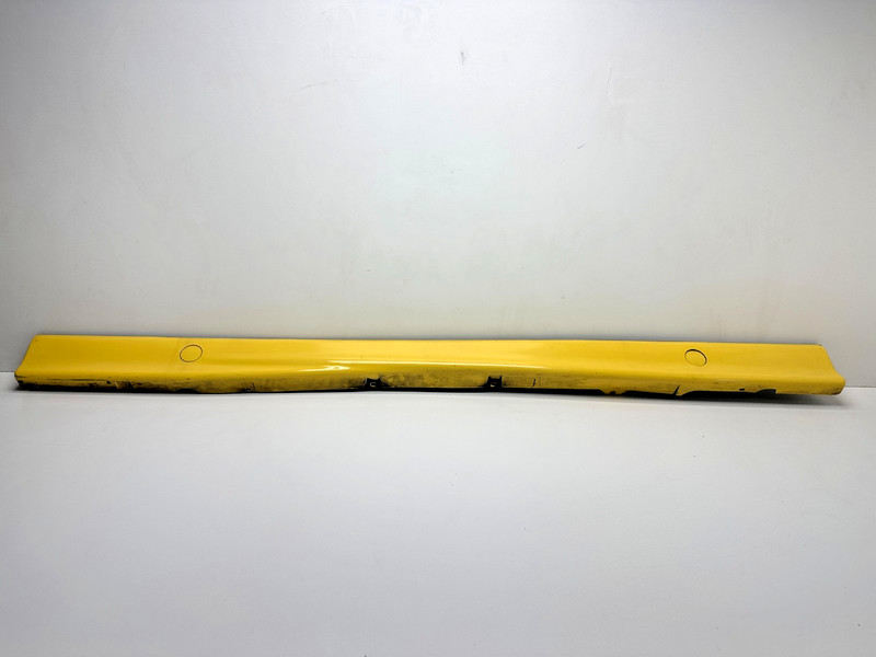 92–99 BMW E36 M3 M-Technic Left Driver Side Skirt Rocker Molding Yellow OEM 100K
