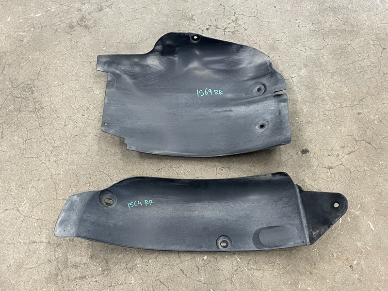 12-16 Porsche 991 911 Rear Right Fender Liner Splash Shield Guard Set 1569 OEM