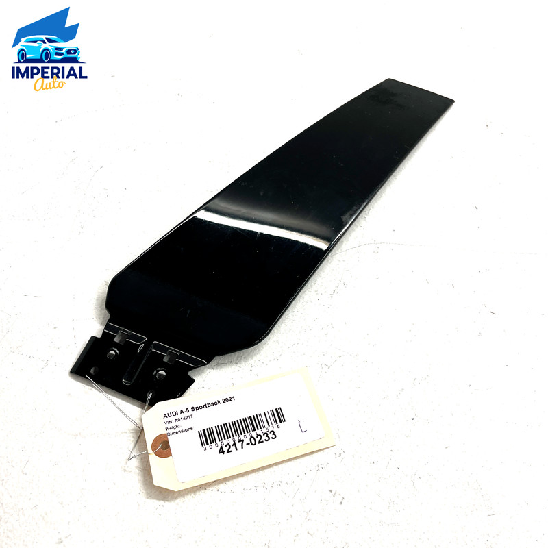 2021 AUDI A5 SPORTBACK LEFT DRIVER SIDE B PILLAR APPLIQUE MOLDING OEM