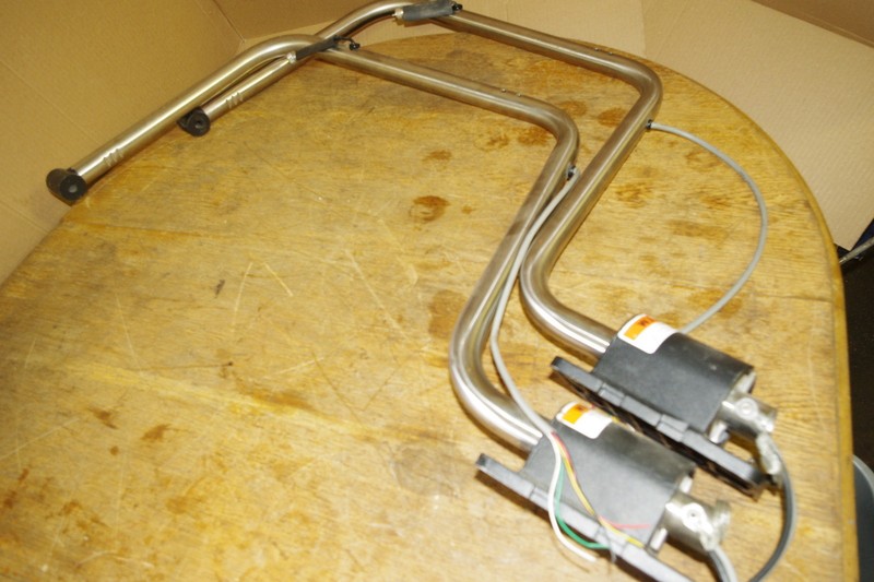 Rosco Mirror Mounting Bracket w/ Wiring and Antenna Connctors Left Side