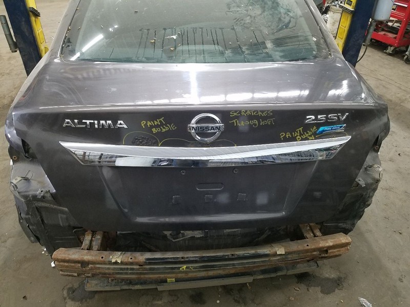 Trunk/Hatch/Tailgate Sedan With Rear View Camera Fits 13-15 ALTIMA 298147