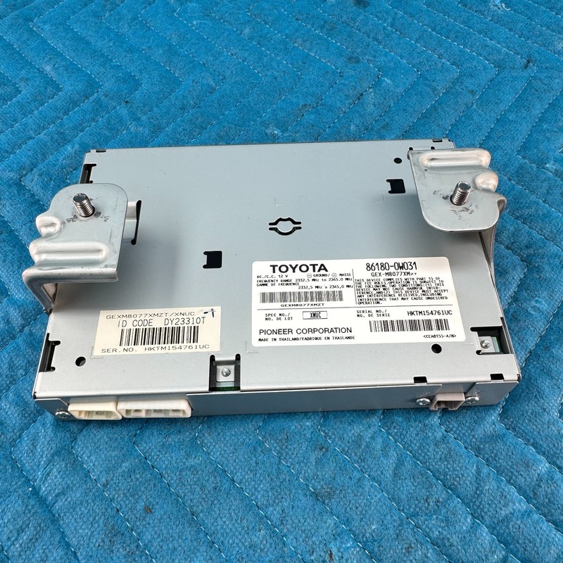 07-10 TOYOTA AVALON XL Satellite Radio Receiver Module Computer 86180-0W031 OEM