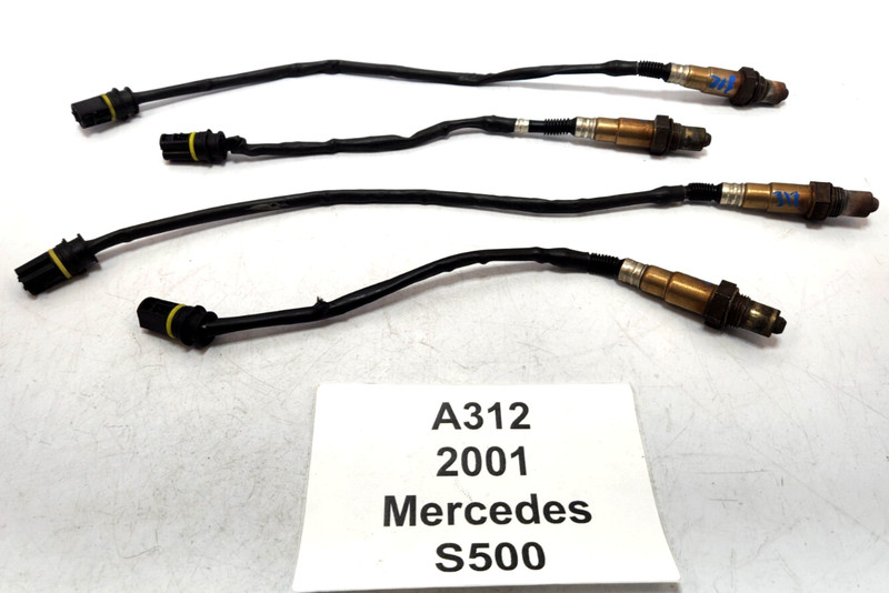 ✅ 00-06 OEM Mercedes W220 S430 S500 Oxygen O2 Sensor Lambda SET Of 4
