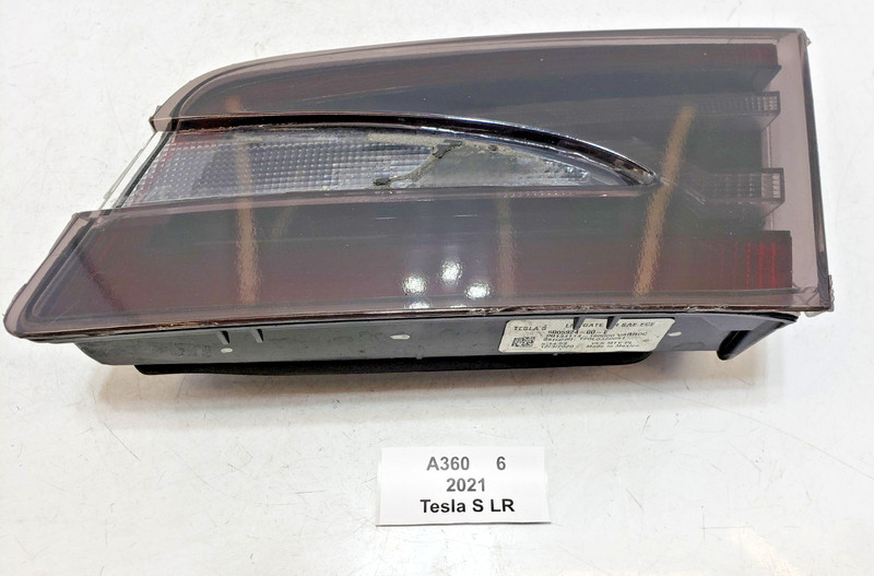 ✅ 12-21 OEM Tesla Model S Rear Right Passenger Inner Tail Light Trunk Liftgate*