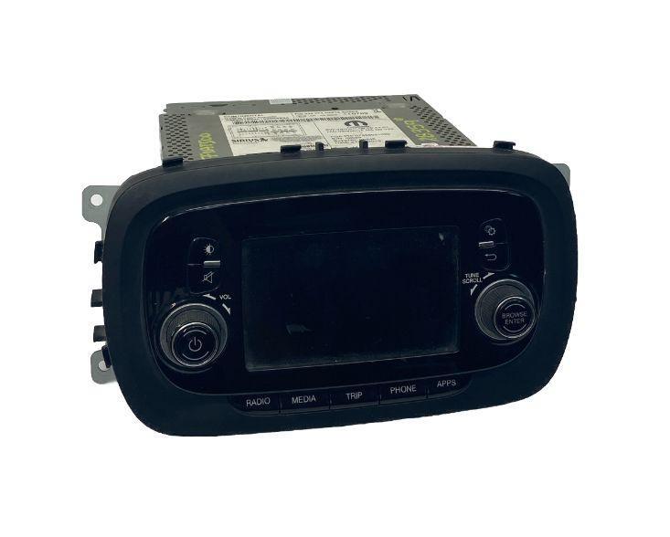 Fiat 500 radio am fm 16 17 display receiver 4dr 5.0" touchscreen OEM 07356051020