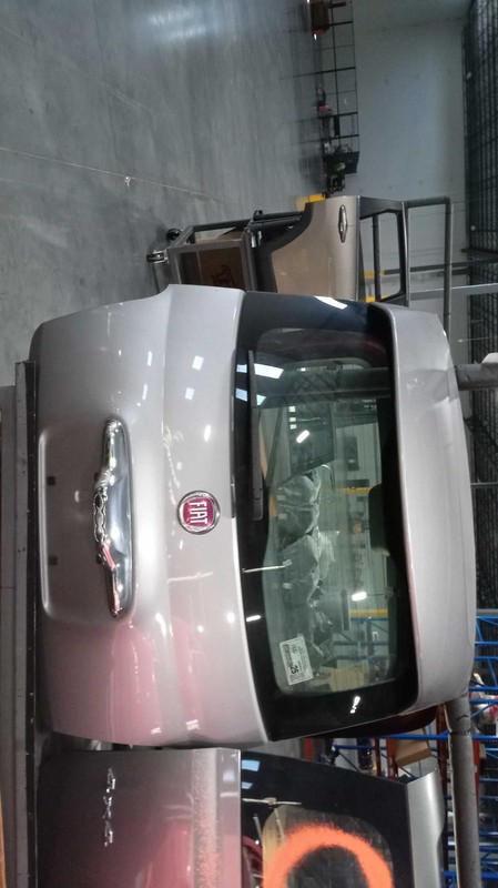 2015 FIAT 500 Deck Lid Trunk Lid Silver OEM 04816691AA 102K Miles