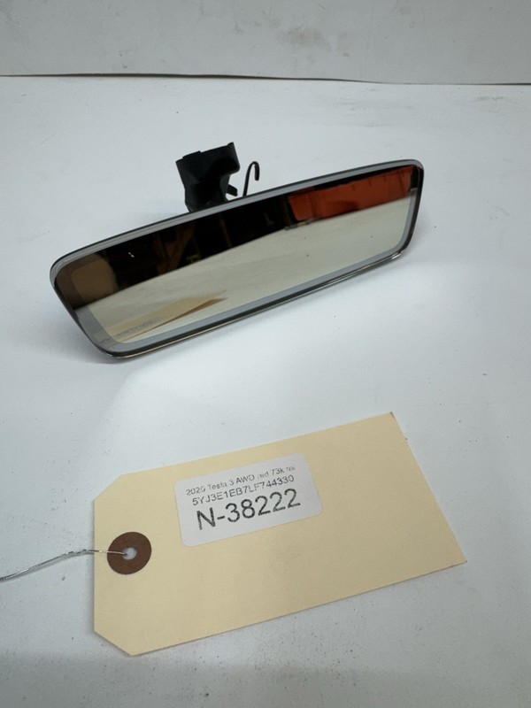 17-23 Tesla 3 Front Interior Windshield Rear View Mirror 1119904-00-C 38222 B7