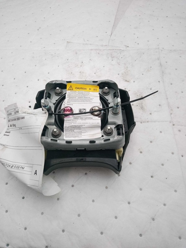 2007 GMC Savana 1500 Van Left Air Bag OEM 15118216 White 123K Miles