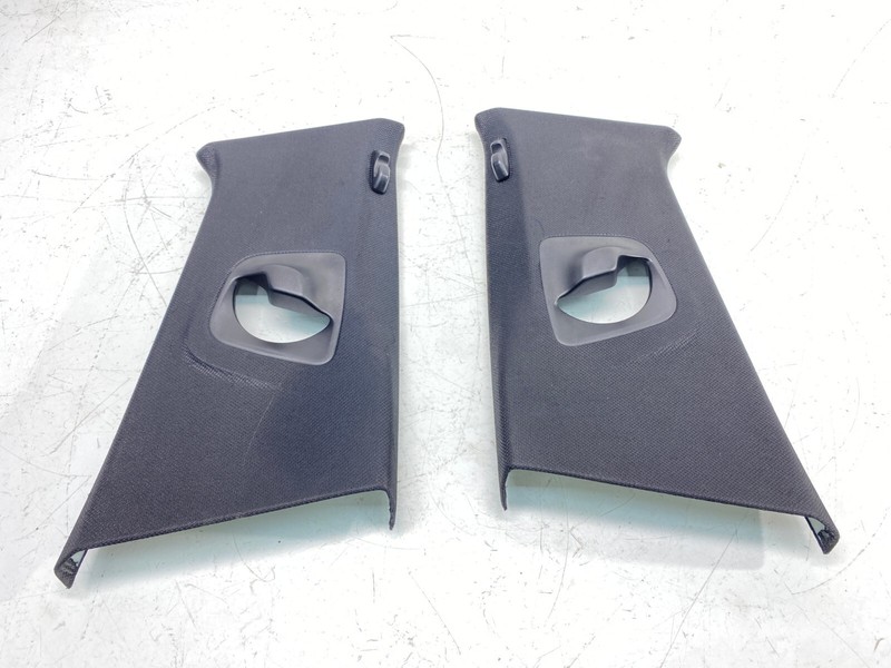 17-20 BMW G30 F90 5 Series Center Left Right B Pillar Trim Cover Black Set! OEM✅