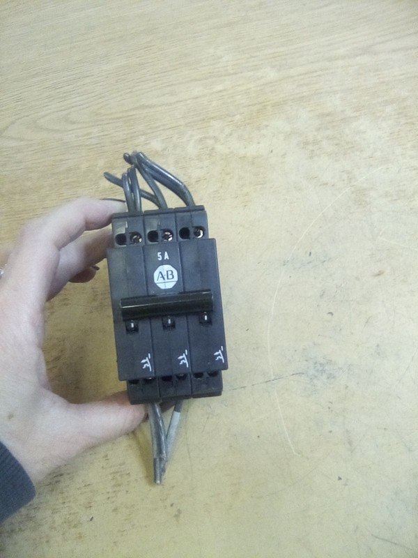 Allen Bradley 1492-GS3G050 Series A 5A 3-Pole Circuit Breaker